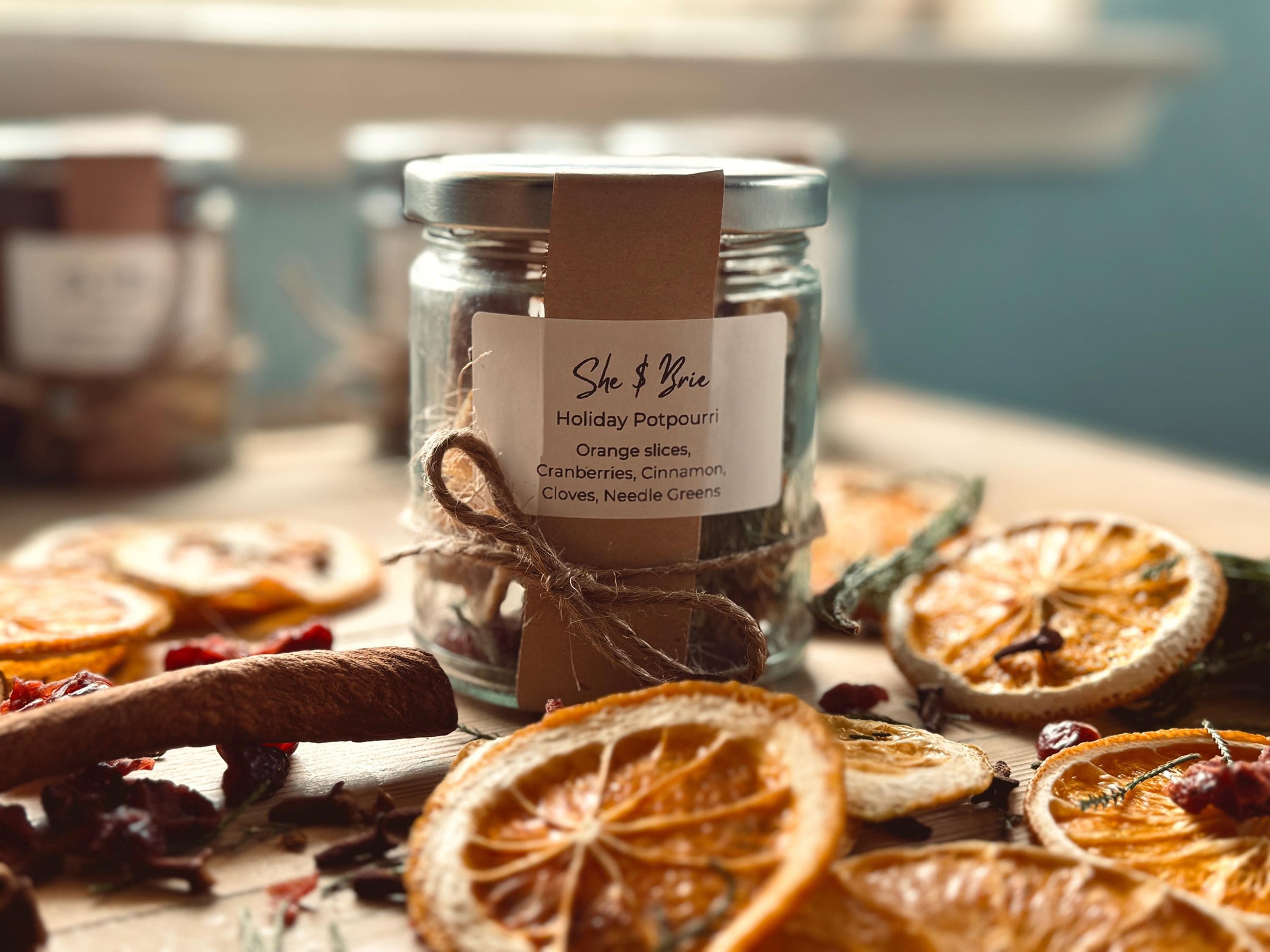 Fall Y'all Stovetop Simmering Pot Potpourri Set/ Natural Fruit and